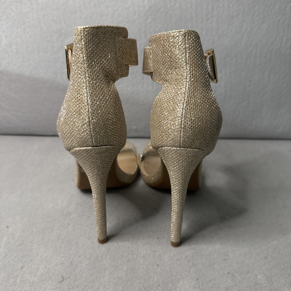 Dream Paris Elegantee_N AAAP8BEU Gold/Glitter Women's High Heel size 9 - Picture 5 of 7
